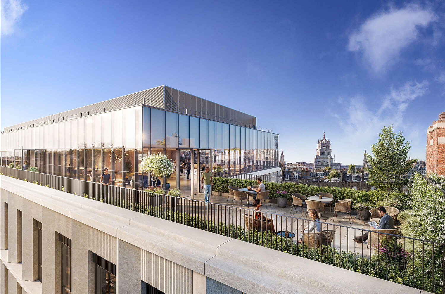 Workspace interior at 80 Pelham